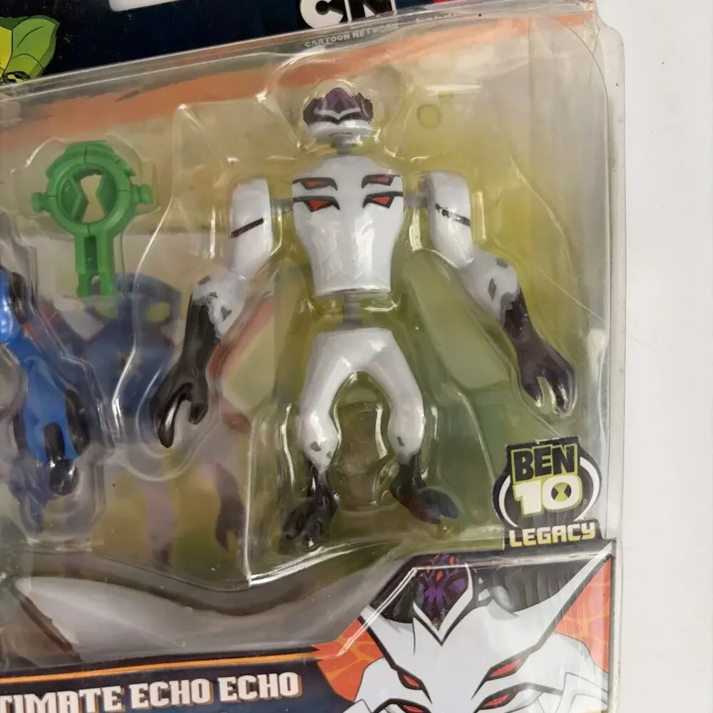 NEW 2011 Ben 10 ULTIMATE ECHO ECHO & HIGHBREED Alien Creation Figure Set NIP